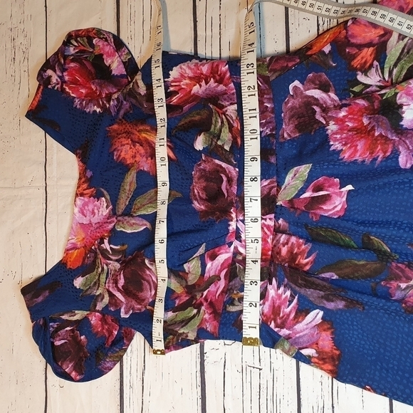 Moulinette Soeurs for Anthropologie Floral Dress Size 4 - Picture 9 of 12